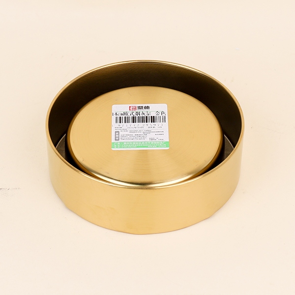 European 410 Oro Cenicero 14cm 4