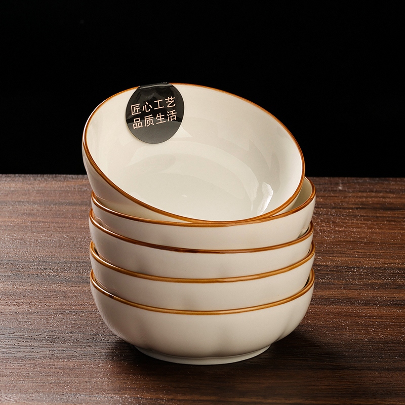 Plato de Sabor de Cuatro Pulgadas Impreso (Café) 4