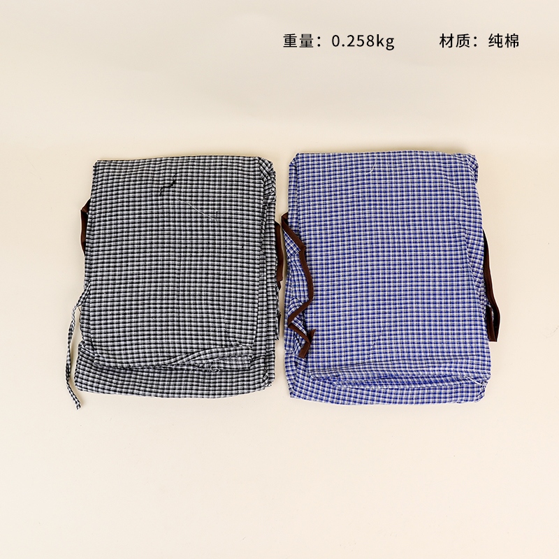 8020 Strawberry Plaid Colored Cotton Apron 2