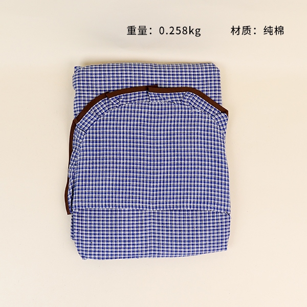 8020 Strawberry Plaid Colored Cotton Apron 3