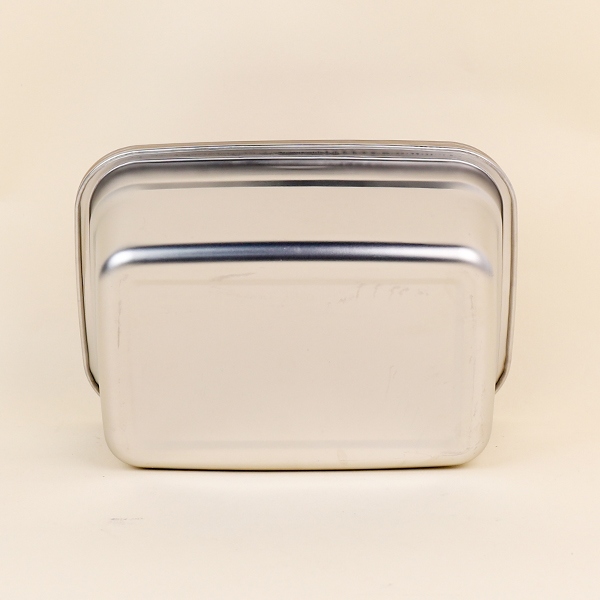 2287-7 Caja de Acero Inoxidable 2200ml (Con Tapa) 4