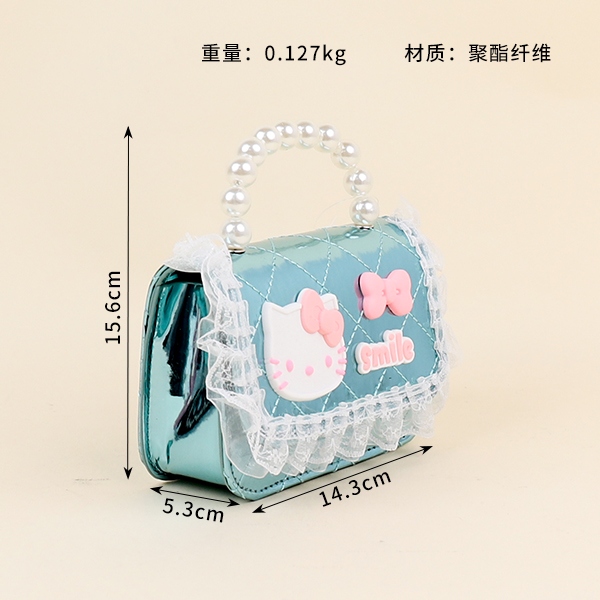 8801 Pearl Chain Shiny Tote 3