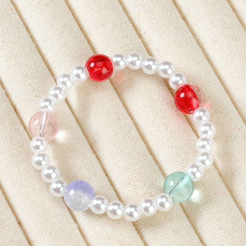Caja Cuadrada Pulsera de Cuentas Multicolor 3