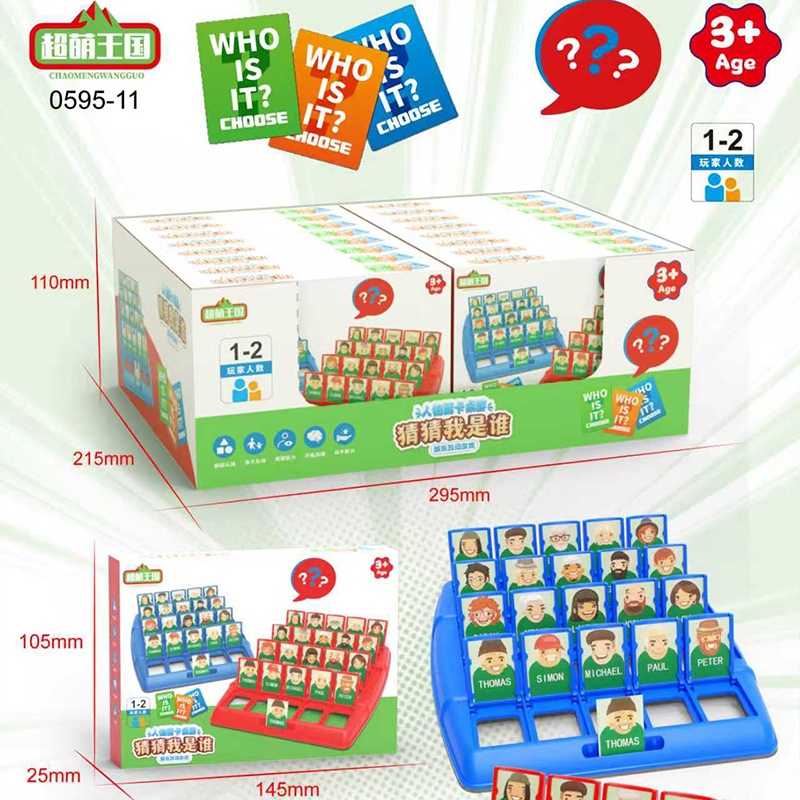 0595-11 Adivina Quién Es la Mesa Juego