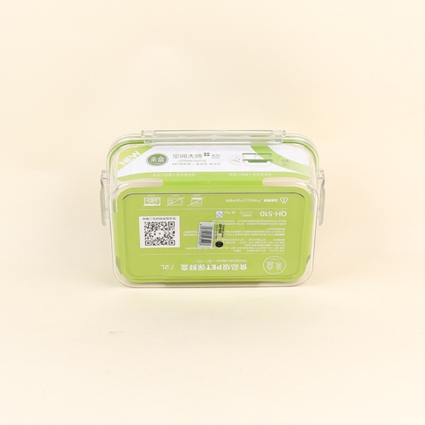 510PET Caja de Almacenamiento Rectangular 2L 4