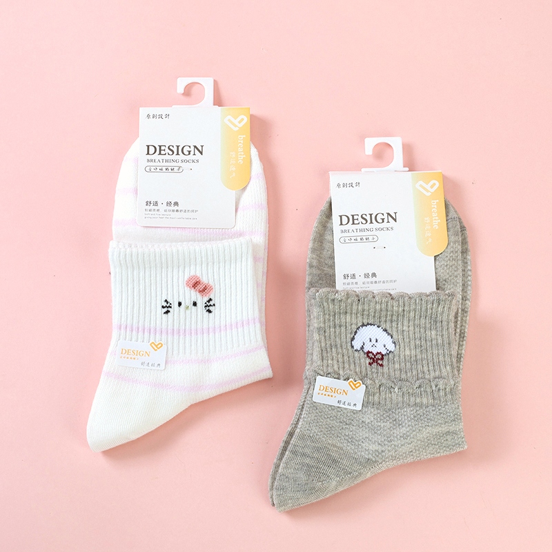 Deportes de Moda Damas Mesh Calcetines 4