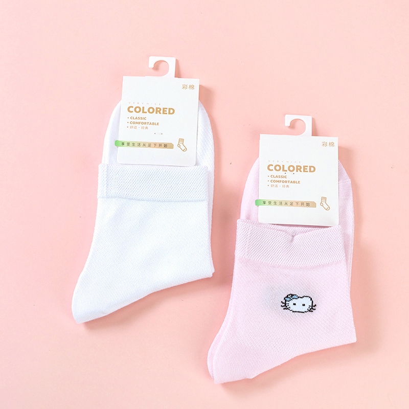 D2226 Nuevas Señoras Mesh Calcetines 4