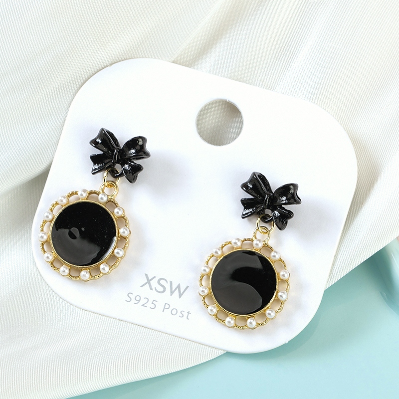 Pendientes Colgante Vintage Francés 3