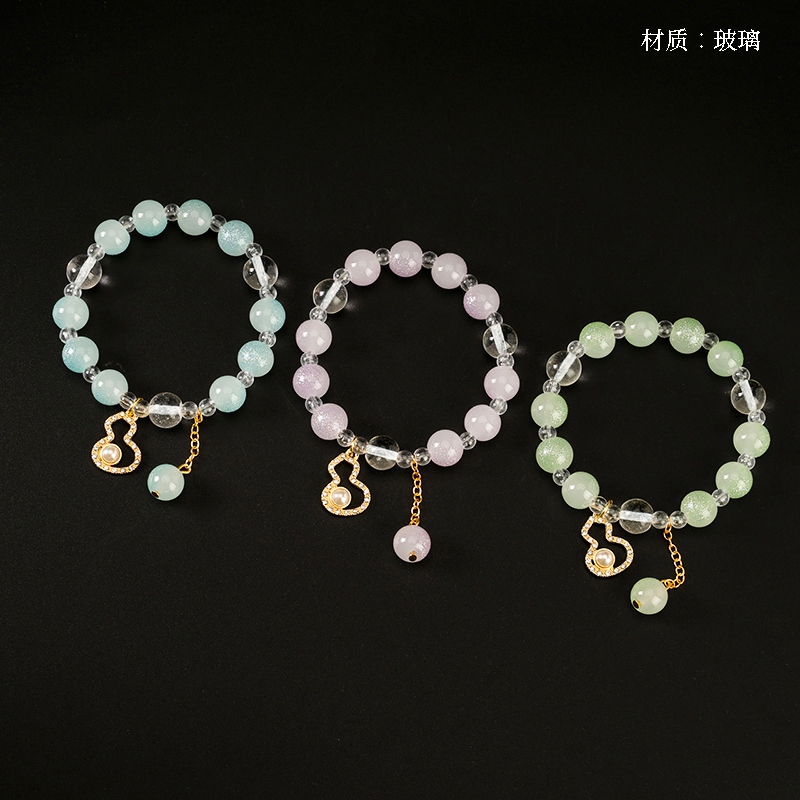 Pulsera de Colgante de Punto de Perlas 2