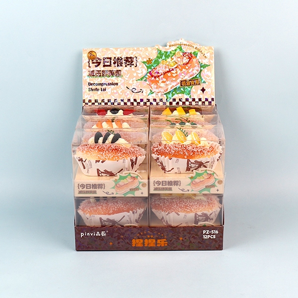 516 Pastel de Coco Descompresión de la Comida Jugar a la Pellizca Música 6