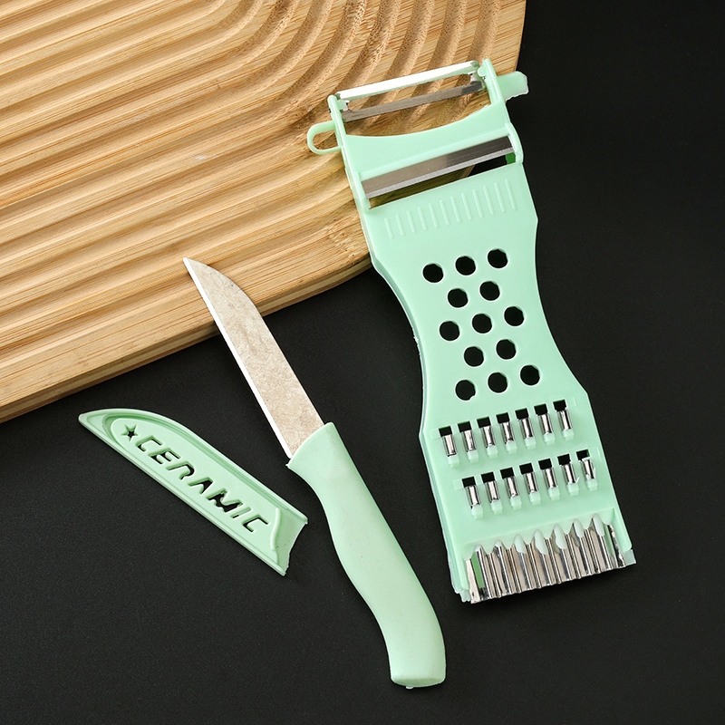 629 Conjunto Multifuncional de Cuchillo de Fruta de Corte Vegetal (180) 3