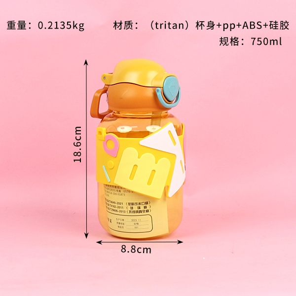 KT-1142 North Krypton Strap Plastic Cup (750ML) 3