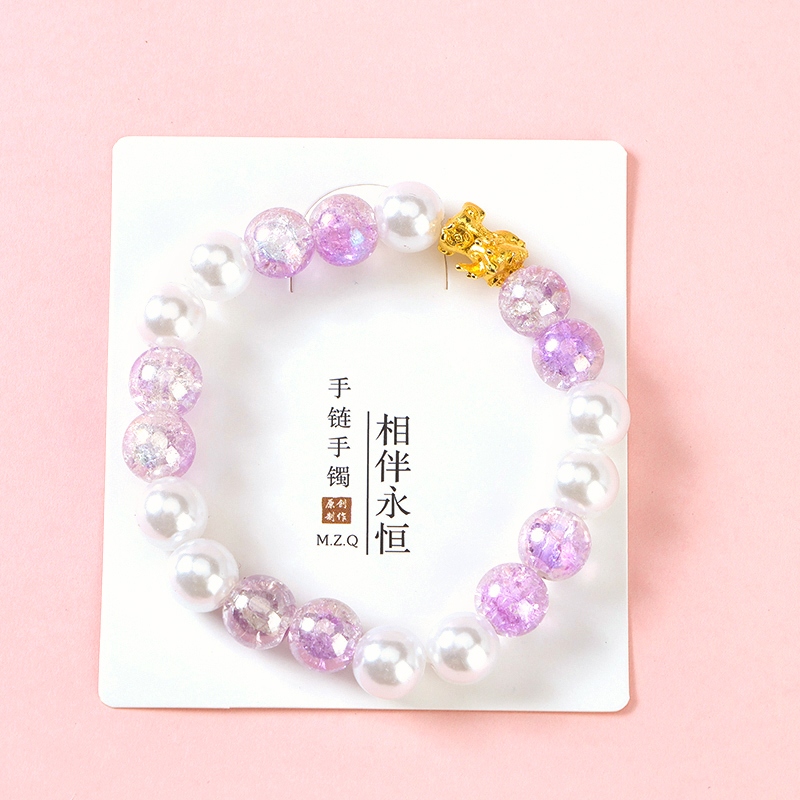 Nueva Sirena Ji Pulsera de Perlas 4