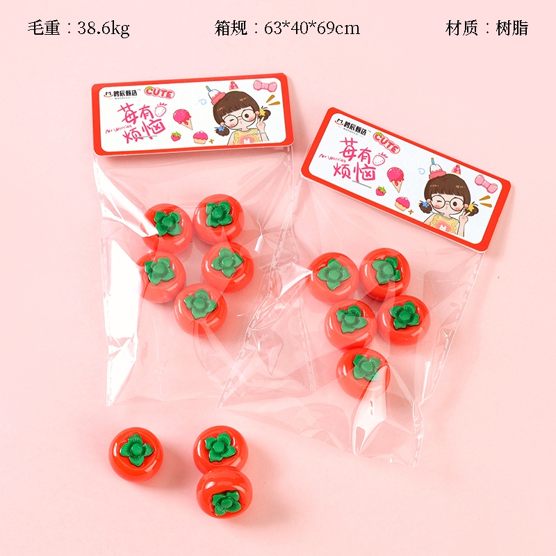 285 Persimmon Ruyi Accesorios de Resina