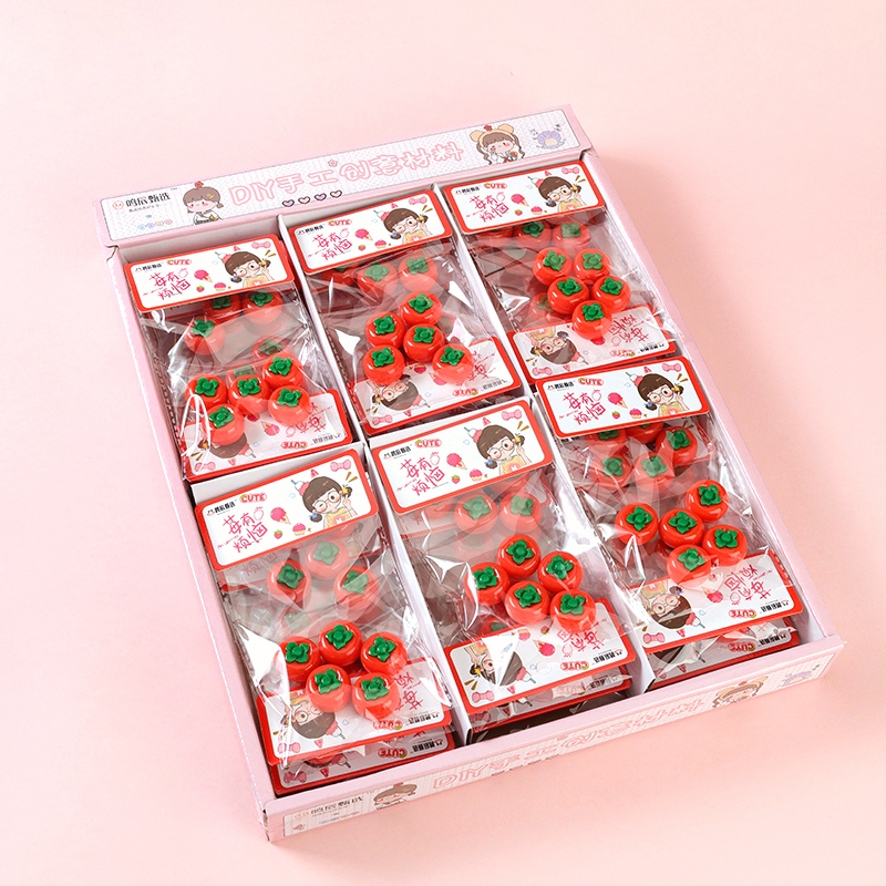 285 Persimmon Ruyi Accesorios de Resina 4