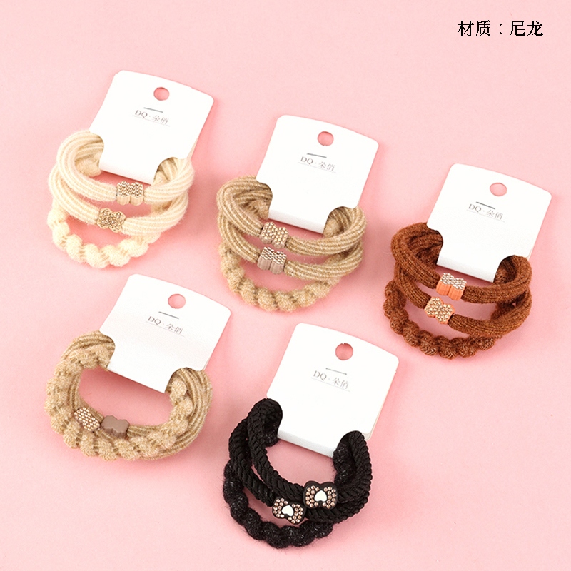 Tres Colores Curry Accesorios Rinstone Caucho Tendons