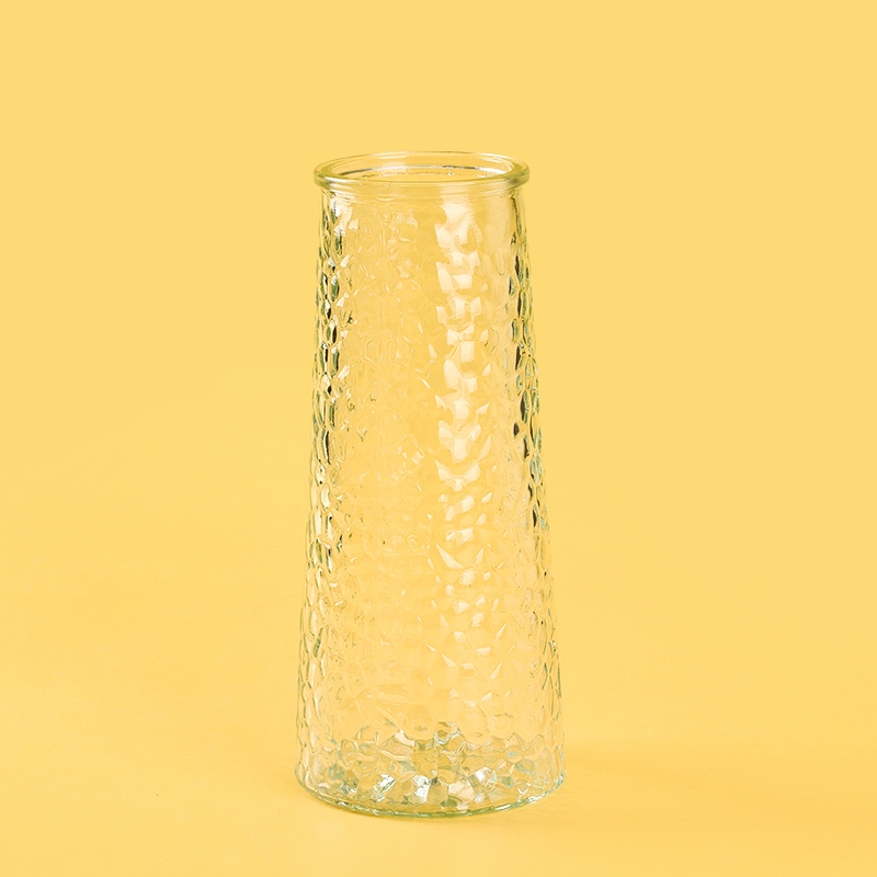20cm Vase de Vidrio Cónico de Barril 780ml (Pantalla Rara) 3