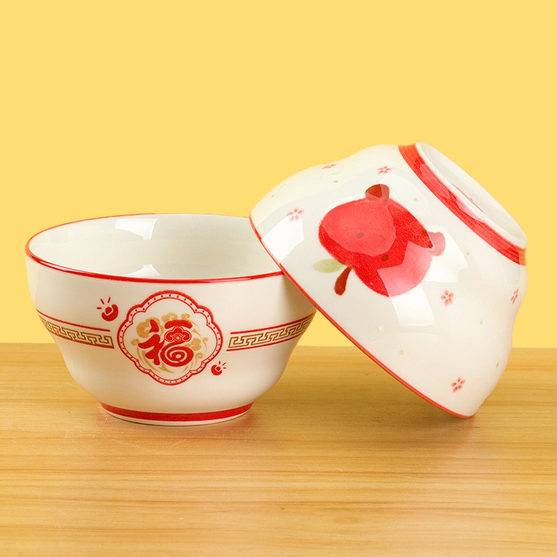 Tazón de Gourd de 4,7 Pulgadas de Hongjiada ( Patrón de Aleatoria) 3