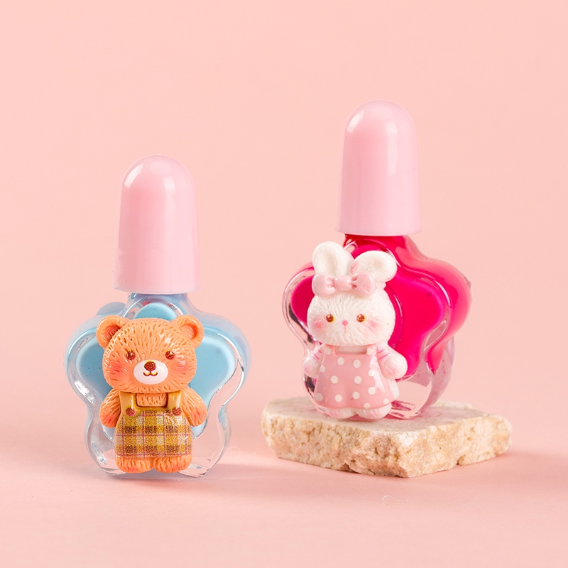 7048 Oso Conejo Esmalte de Uñas Peelable (Color) 4