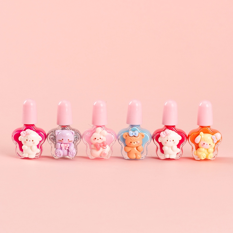 7053 Corbata de Corbata Animal Esmalte de Uñas Peelable (Color) 3