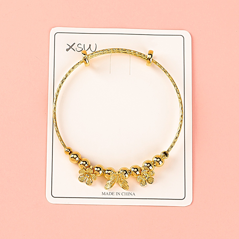 Pulsera de la Flor de la Mariposa del Oro 3