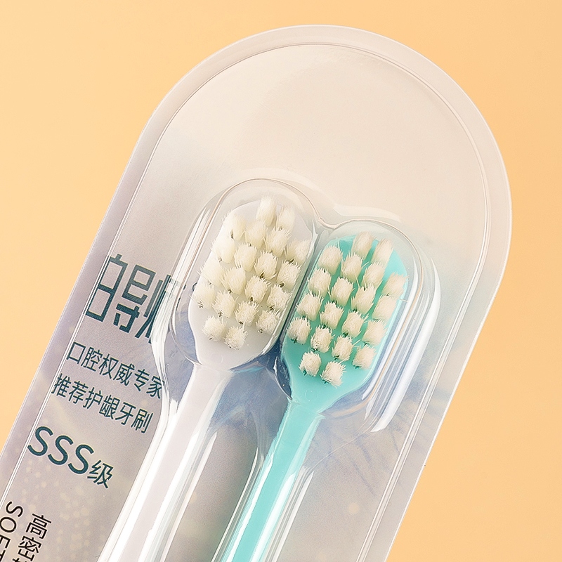 699 Tutor Blanco Gaomi Diez Mil Cepillos de Dientes de Pelo 3