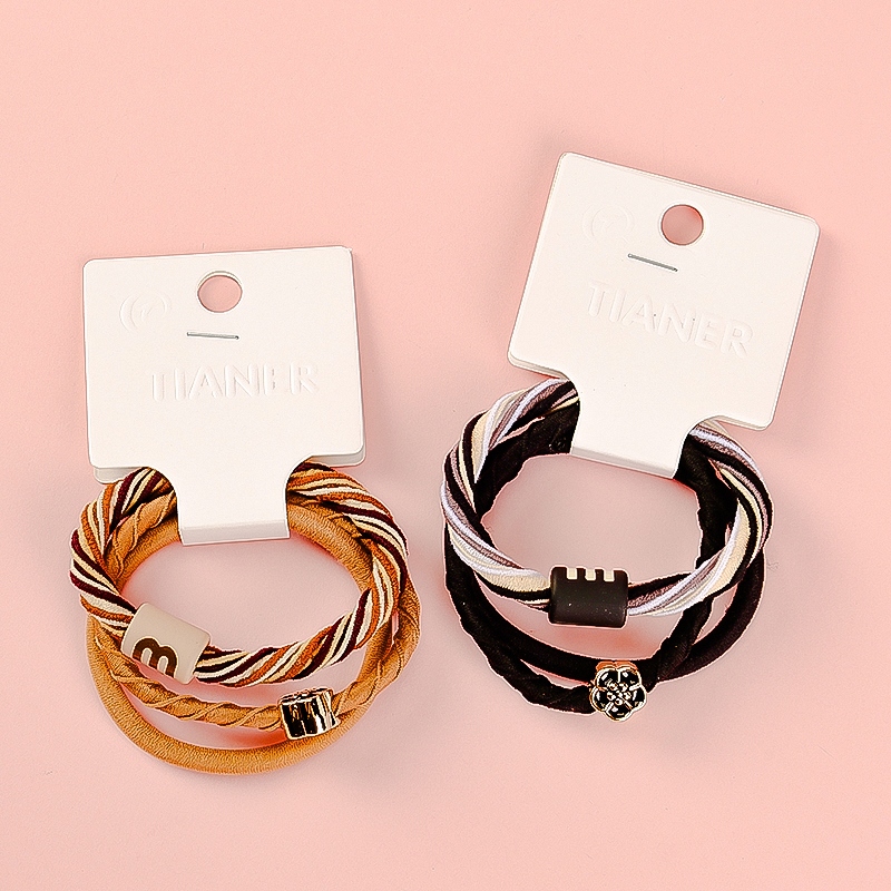 Tres Colores de Curry Carta de Flores Accesorios de Goma Tendons 4