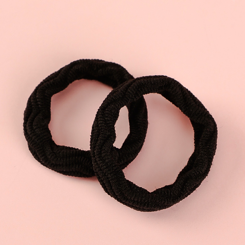 Veinte Bandas de Caucho Jacquard Negro En un Tubo 4