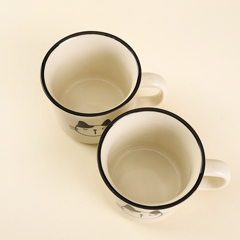 C1115 Taza de Cerámica Pintada a Mano (Pattern Random) 4