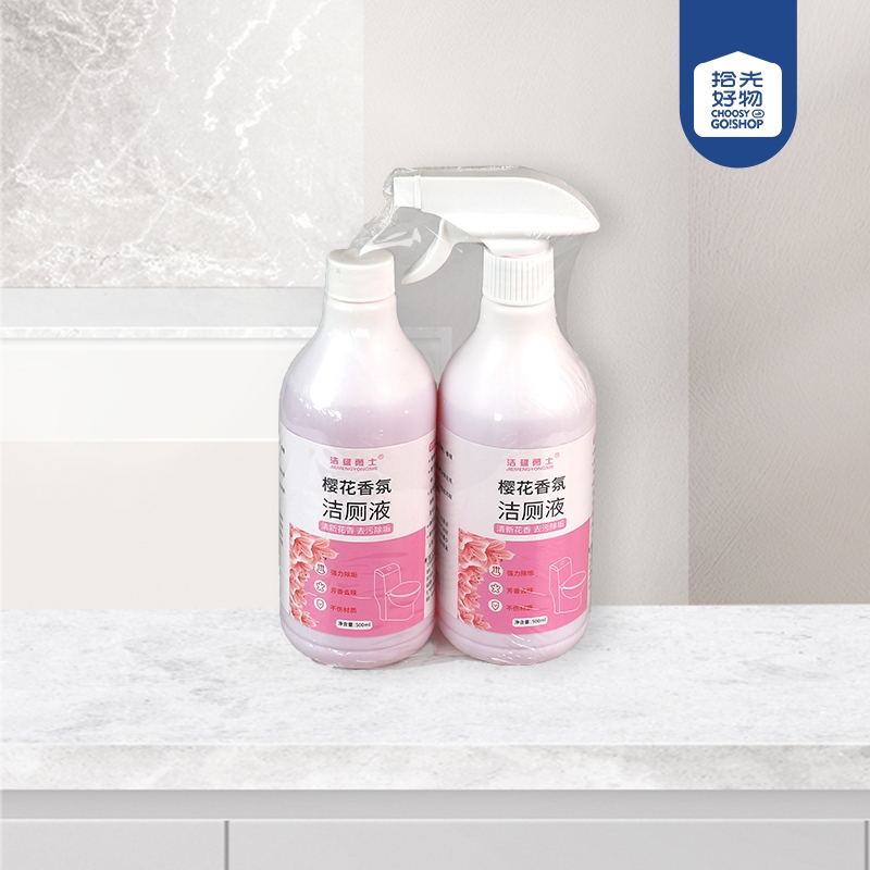 Dos Botellas de Warrior Floral Toilet Cleaner