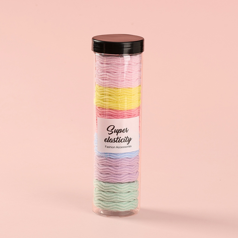 Veinte Bandas de Goma Jacquard de Colores En un Tubo 4