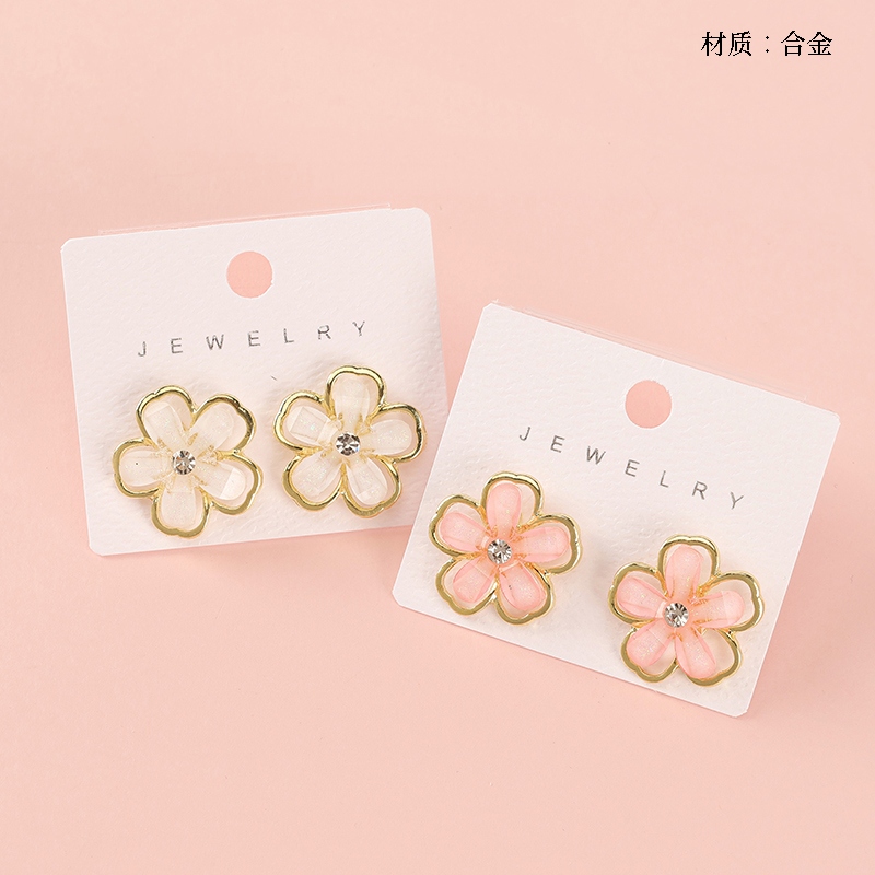 Pendientes de Flores de Gran Tamaño 2