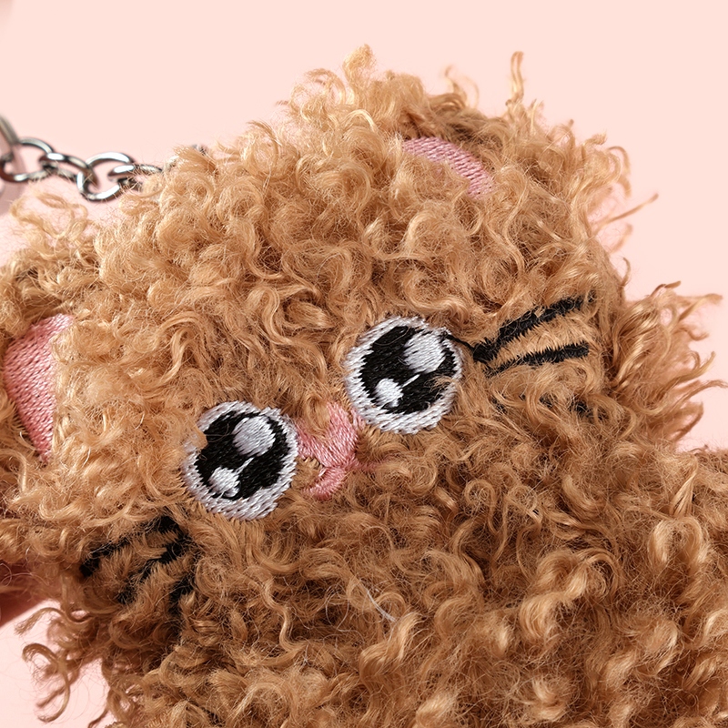 Colgante Curly Cat Plush 3