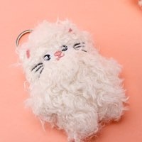 Colgante Curly Cat Plush 6
