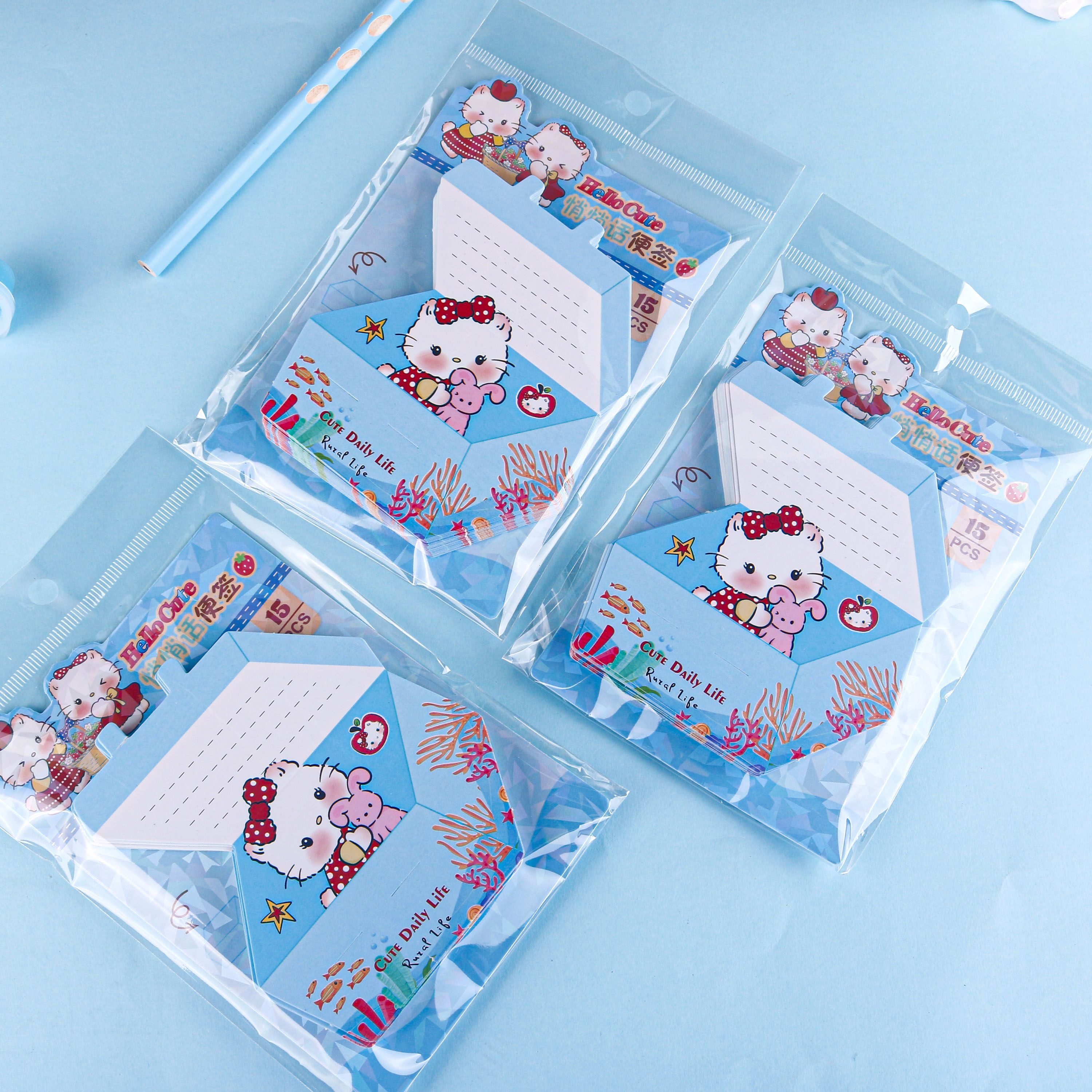 XX-1728 Lindo Gato Tres Dimensiones Notas Post-it (30) 5