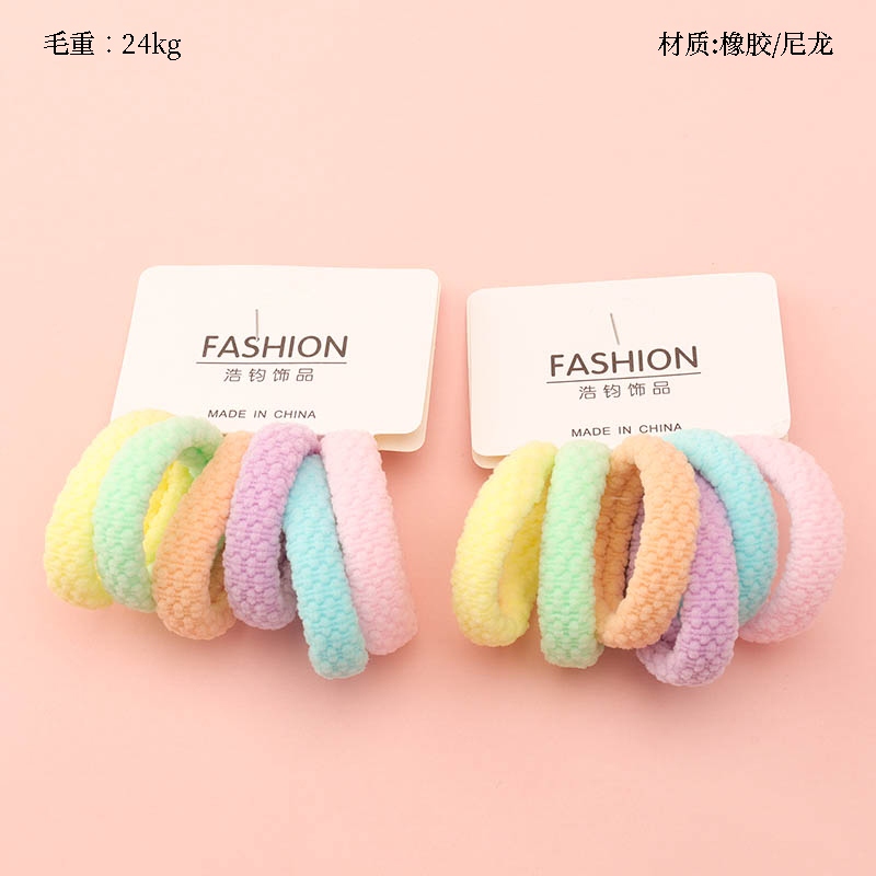 Seis Bandas de Goma Jacquard de Color 2