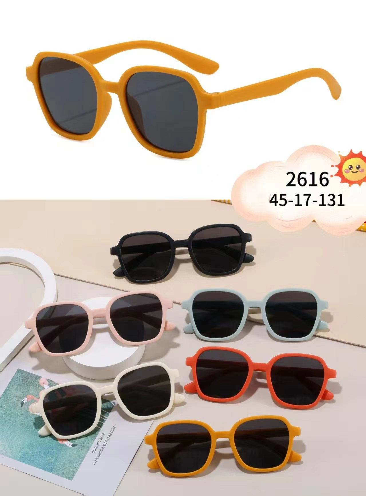 2616 Gafas de Sol Infantiles de Moda