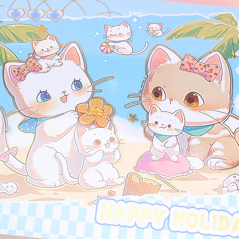 A4 Bronzing Sticker Picture Book (Mixed) 4