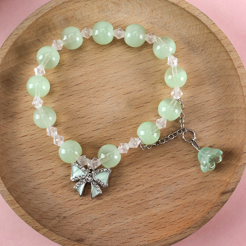 Cubierta de Leche Lily del Valle Corbata Colgante Pulsera 3