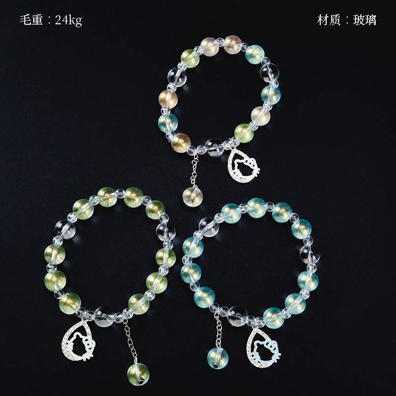 Pulsera Colgante Peach Heart KT 2
