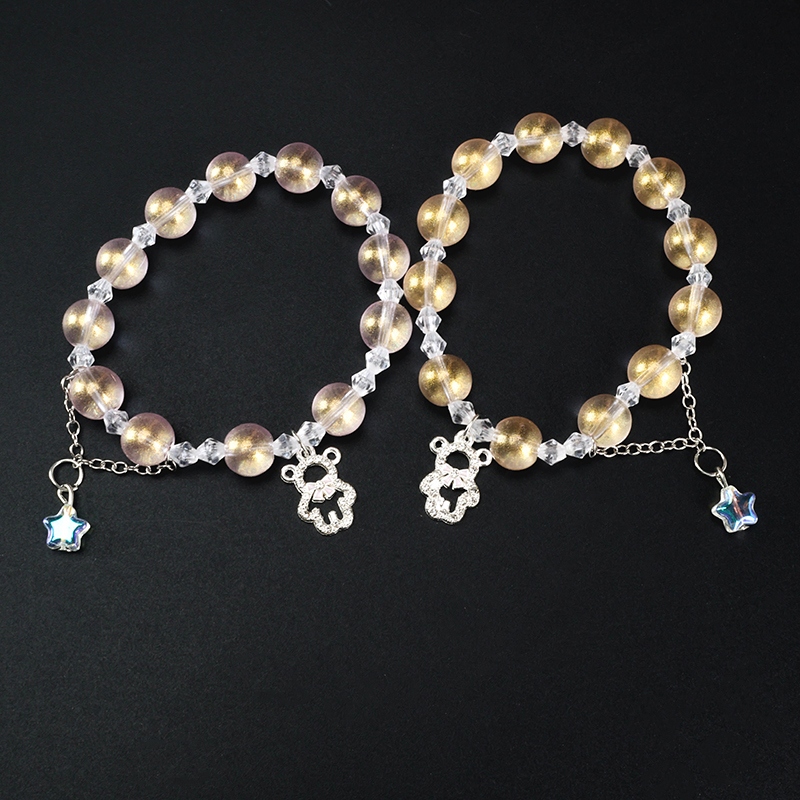 Pulsera Colgante de Oso Hundido 4
