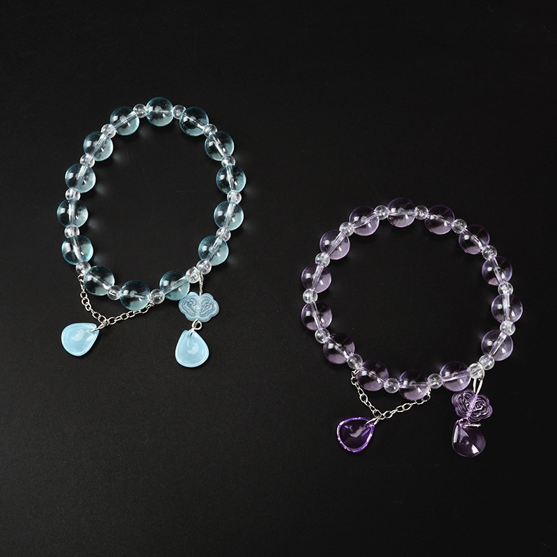 Pulsera de Gota de Agua Colgando Mariposa 3