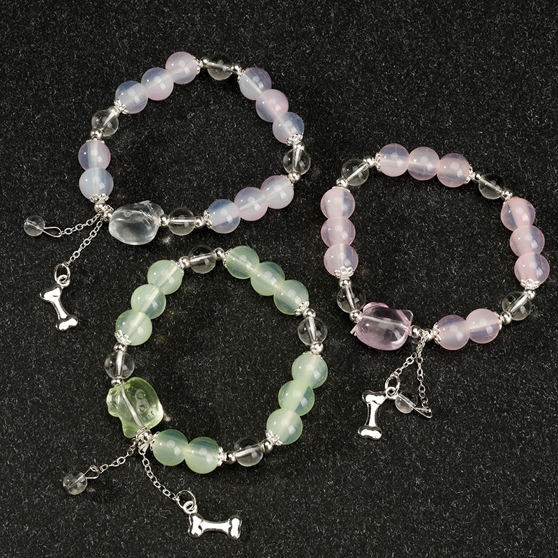 Pulsera de Hueso de Gato Cargado de Hielo 3