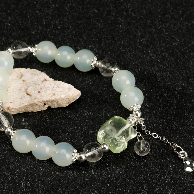 Pulsera de Hueso de Gato Cargado de Hielo 4