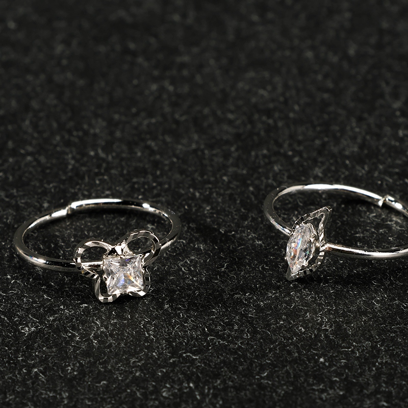 Nuevo Anillo de Diamante Opositor Hueco 3