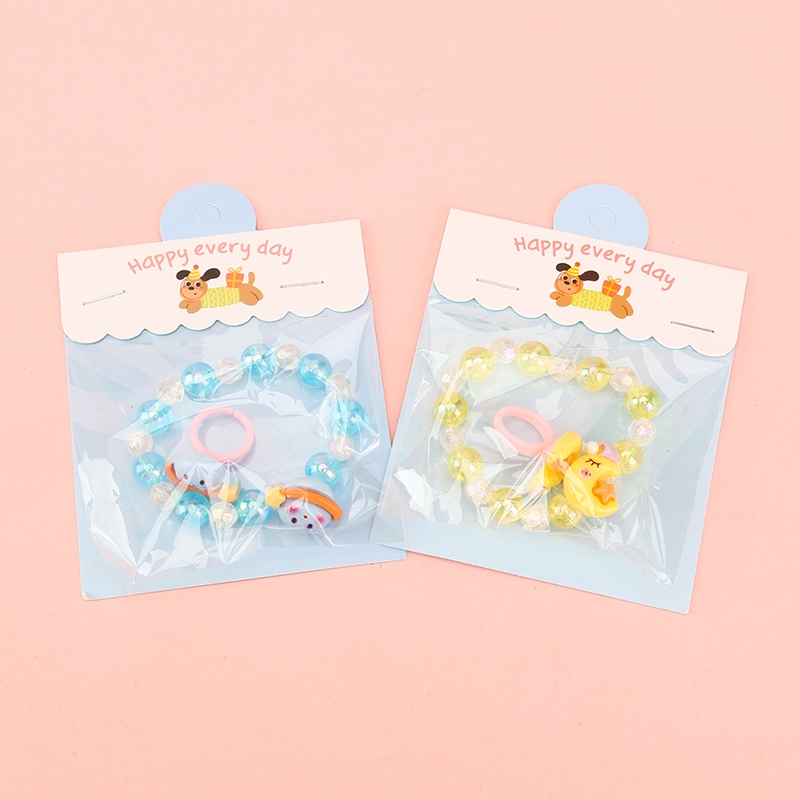 Nuevo Caricón Anillo Pulsera de los Niños 3