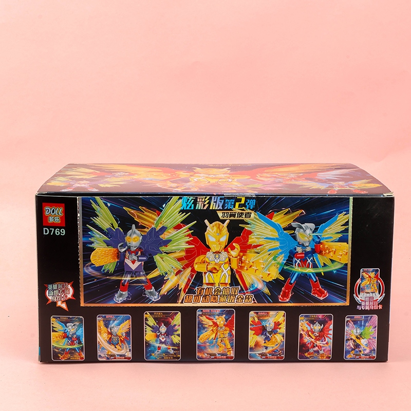 D769 Card Ultraman Vs. Building Blocks 4