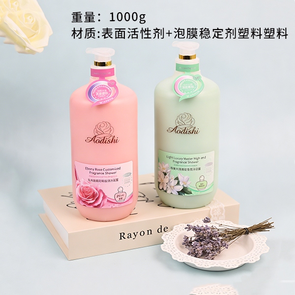 01525 Aodi Poetry Body Soap 1000ML (Clear Pack Fragancia Mixta) 4