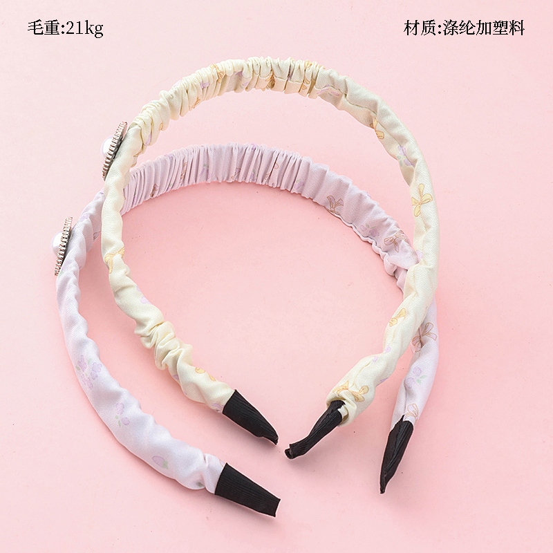 Hebilla de Perlas Accesorios Hebilla Plegada