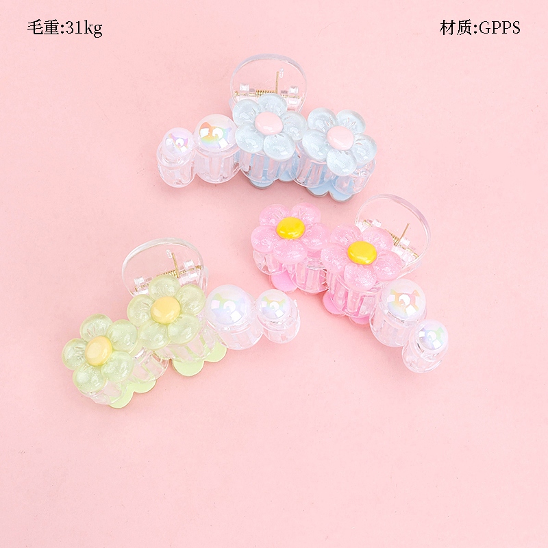 8cm Bandolera de Perlas de Flor Doble Cara 2